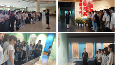 高等职业技术学院学生干部参观“广西铸牢中华民族共同体意识历史文化展”