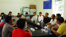 基础医学院班子赴隆安县四联村慰问点点体育驻村“第一书记”吴光