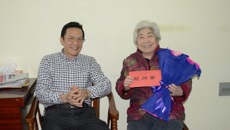 护理学院（中医学校）开展春节期间开展走访慰问活动