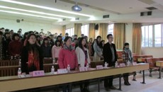 瑞康临床医学院团总支、学生会组织开展“以青年梦托起中国梦”系列活动之2014年度学干培训