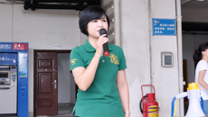 赛院举行2014年春季学期学生消防应急疏散演练