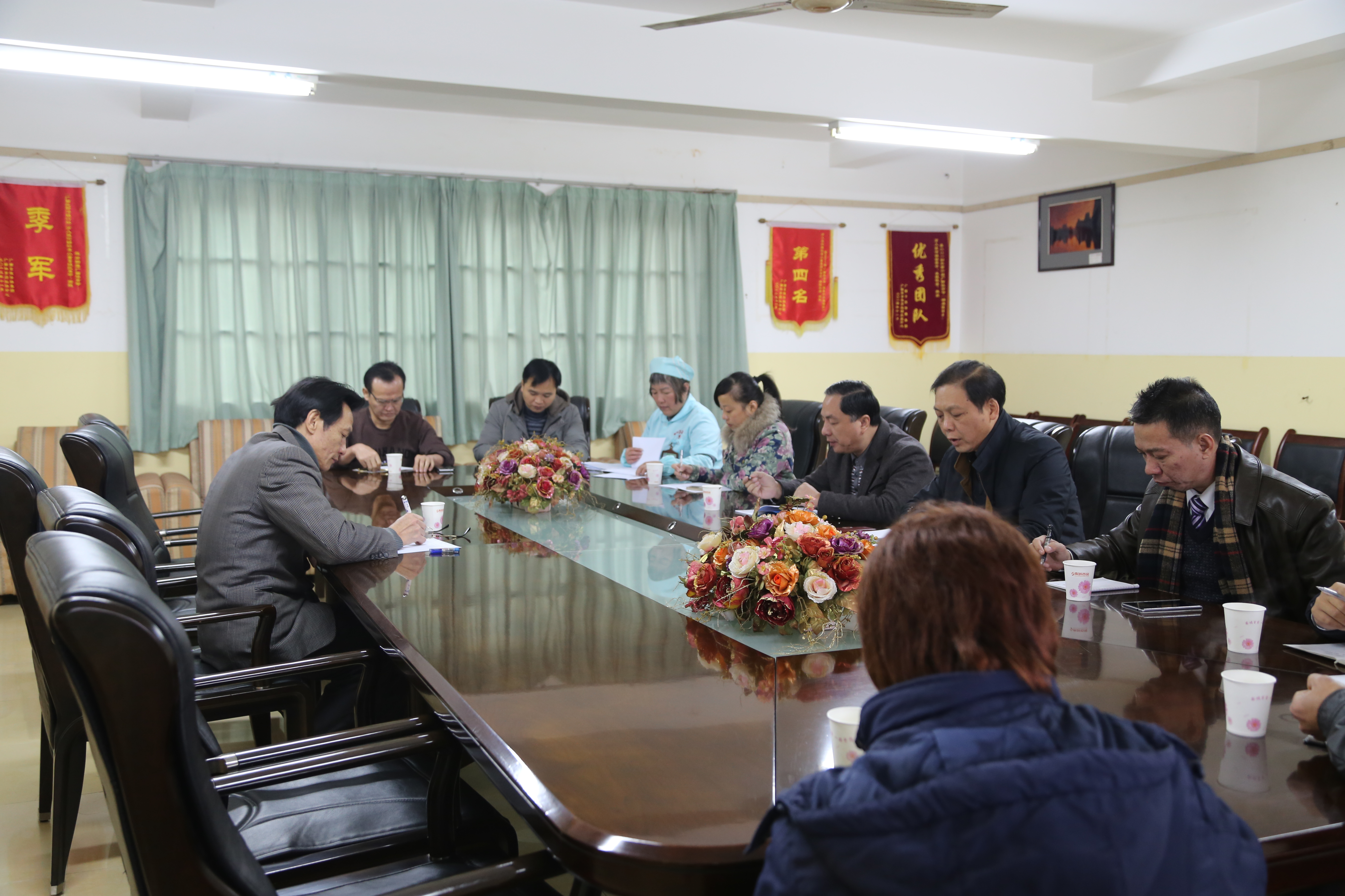 安全检查动员会现场