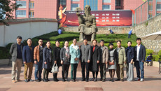 四川省中西医结合医院、成都中医药大学附属医院、广州番禺区中医院一行莅临taptap点点体育赛恩斯新医药学院参观和交流