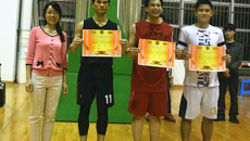 人文社科学院在2016年院系篮球赛中勇夺季军