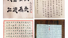 颂五四精神，扬青春风采—基础医学院学生党支部举行“五四青年节”医学生书法绘画篆刻艺术作品展活动