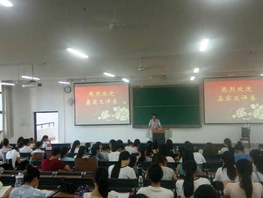 学院党委冼锦华书记致辞