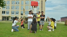基础医学院顺利开展“迎中秋，花好月圆时，一起向前行”为主题学生干部素质拓展活动