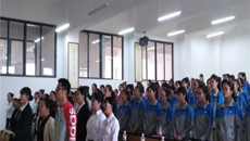 护理学院成功举办2017年示范性推优大会