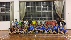 点点体育气排球队与广西职业技术学院进行交流比赛