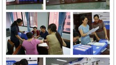 学校认证办到护理学院进行护理学专业认证材料检查