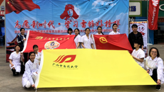 学习雷锋好榜样——点点体育组织两支志愿服务队参加志愿服务活动