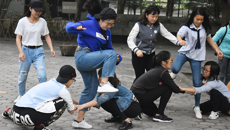 瑞康临床医学院团总支学生会2017-2018年素质拓展活动顺利开展