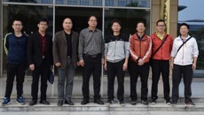 广西民族师范学院体育学院赴点点体育体育部进行调研交流