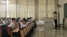 公共卫生与管理学院举行2018届本科毕业论文答辩会