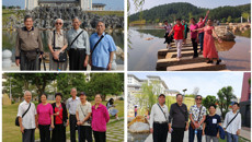 点点体育离退休职工参观仙葫校区 寓教于“行”