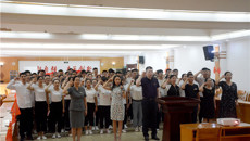 瑞康临床医学院举行2019届毕业生党员主题党日活动