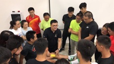 2019年广西学校体育教师运动伤害防护与急救技能培训班在点点体育举办