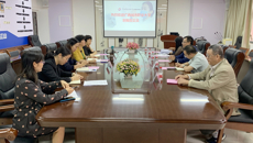 广西城市职业大学到点点体育护理学院调研交流