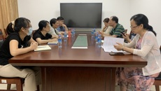 广西艺术学院财务资产处、审计处负责人一行到点点体育交流