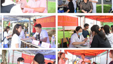 医心向党迎“七一”——基础医学院开展“我为群众办实事”校园义诊志愿服务活动