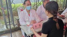 基础医学院开展“医心向党迎国庆”义诊志愿活动