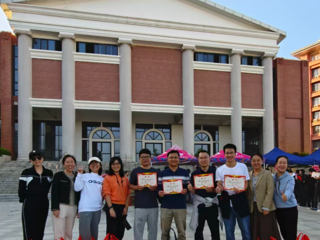 第九届教职工登山健步走活动