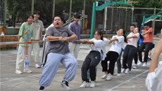 第一临床医学院团委组织开展第一临床医学院“鼎”拔河场，“绳”采飞扬主题拔河比赛
