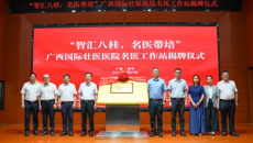 “智汇八桂·名医带培”广西国际壮医医院名医工作站揭牌成立