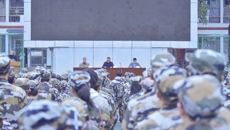 赛院举行2025级学生军训动员大会