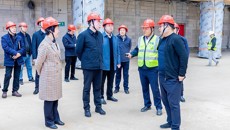附属瑞康医院领导带队到凤岭南医院建设项目工地检查指导工作