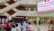 附属国际壮医医院开展学雷锋月壮医特色惠民义诊活动