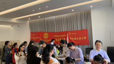 附属国际壮医医院内科第八党支部联合外科第五党支部走进企业开展女性健康服务活动