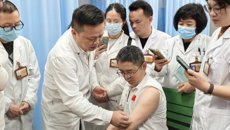 上海中医药博物馆到附属国际壮医医院调研