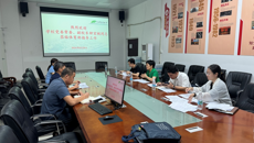 钟宏桃副校长到体育部调研指导