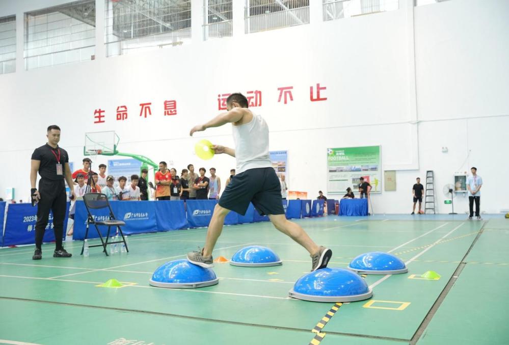 健身技能大赛现场