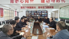 学校党委常委、副校长唐振宇莅临武装部(保卫处)调研指导工作