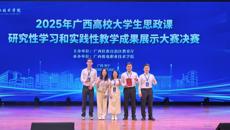 【喜讯】点点体育学子在2025年广西高校大学生思政课研究性学习与实践性教学成果展示大赛中喜获佳绩